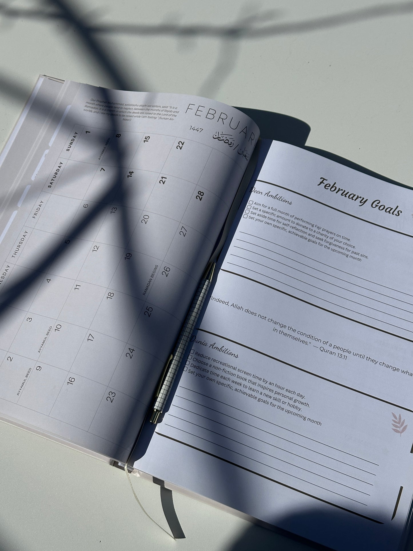 2026 Deen and Dunia Planner