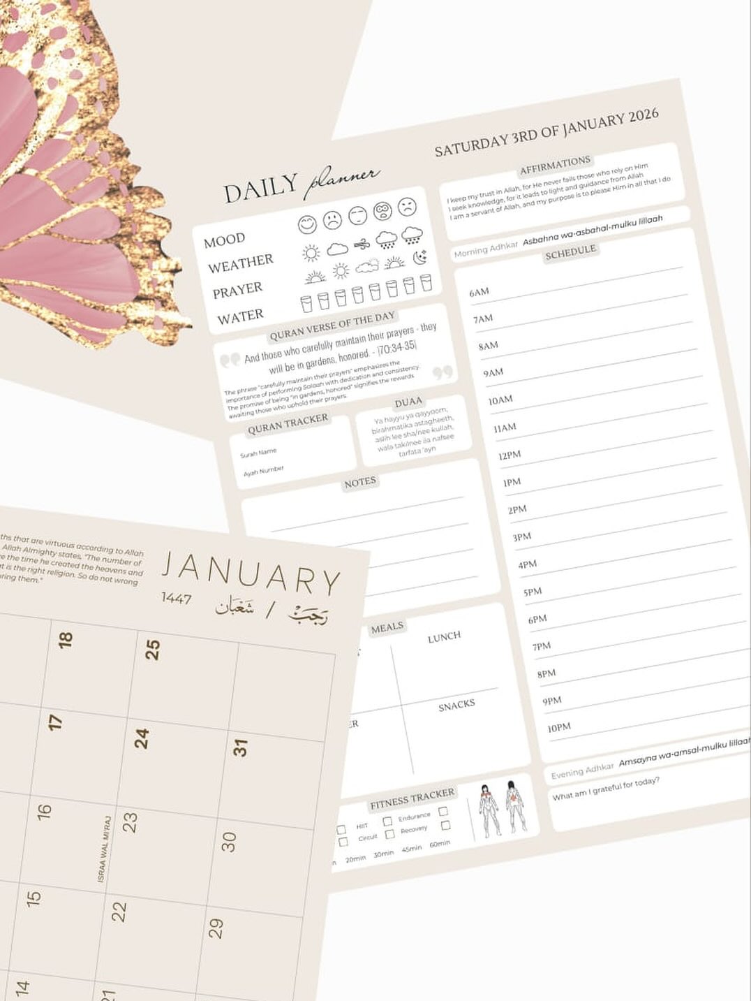 2026 Deen and Dunia Planner